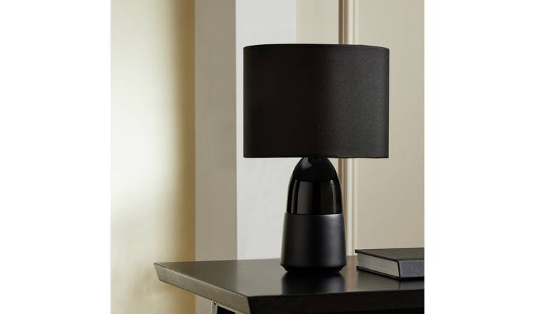 Argos Home Duno Touch Table Lamp - Black