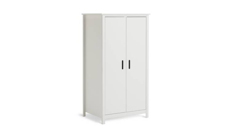 Habitat Kids Ronnie Short 2 Door Wardrobe - White