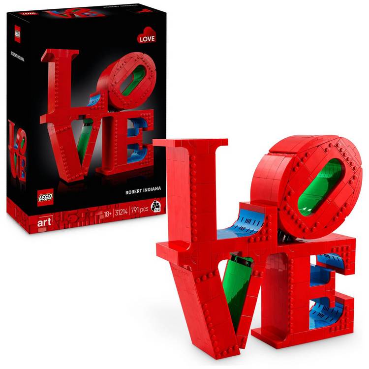 LEGO ART LOVE Home Decor Building Set for Adults 31214 0