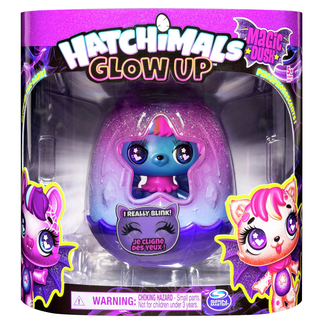 hatchimals light up playset