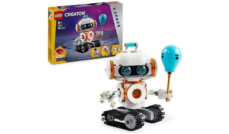 LEGO Creator 3in1 Space Robot Toy, Kids' Building Set 31164