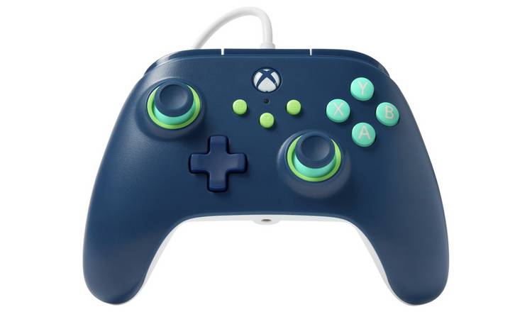 PowerA Xbox Series X/S & One Wired Controller - Mariner Blue