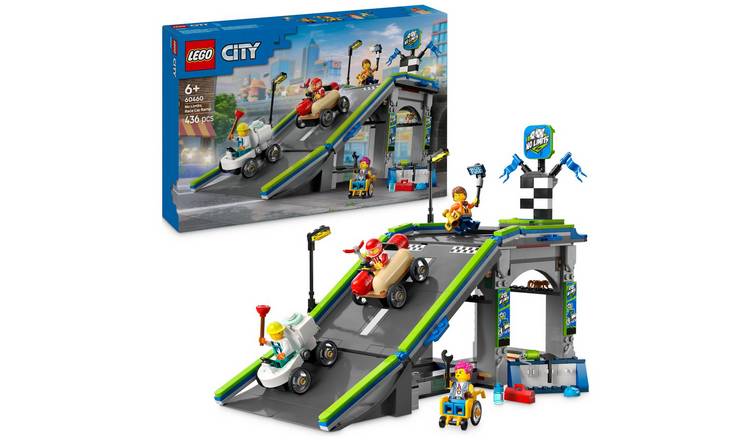 LEGO City No Limits: Race Car Ramp Track Toy Playset 60460