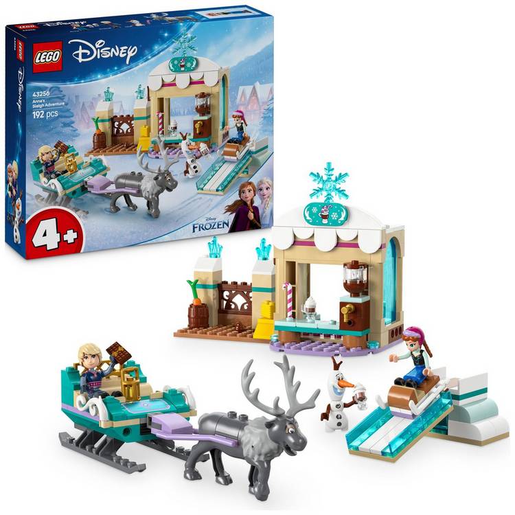 LEGO Disney Frozen Anna's Sleigh Adventure Set 43256 0
