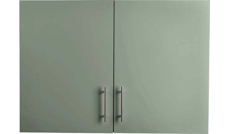 Argos Home Athina 1000mm Fitted Kitchen Wall Unit - Green