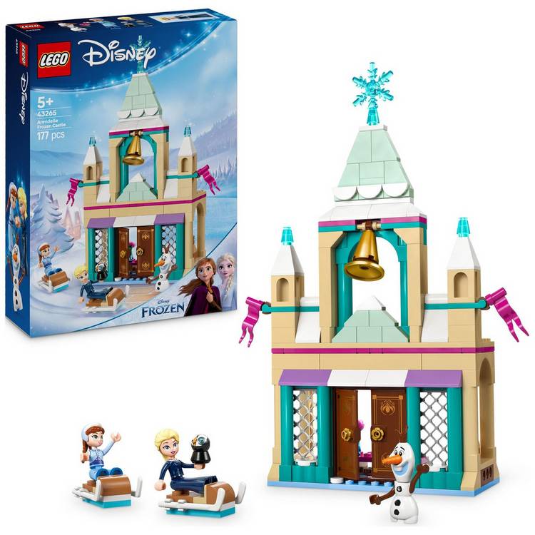 LEGO Disney Arendelle Frozen Castle Building Toy Set 43265 0