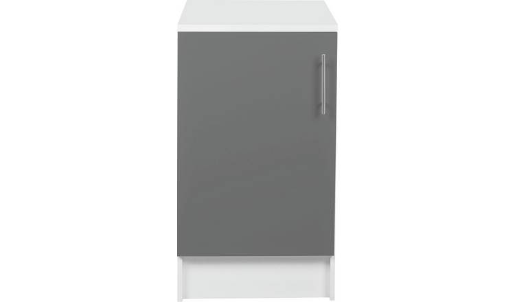 Argos Home Athina 500mm Fitted Kitchen Base Unit - Grey