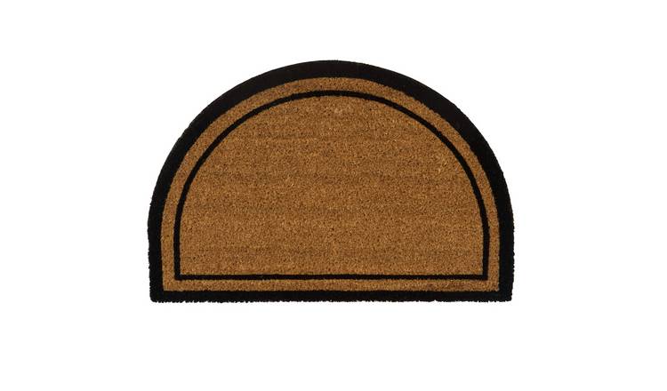 Argos Home Border Half Moon Doormat- 40x60cm