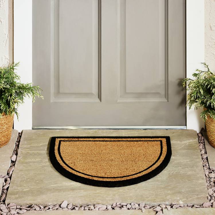 Argos Home Border Half Moon Doormat- 40x60cm 0