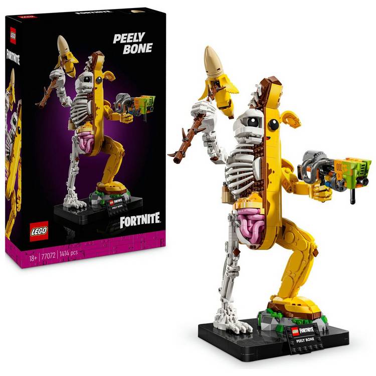 LEGO Fortnite Peely Bone Character Set for Adults 77072 0