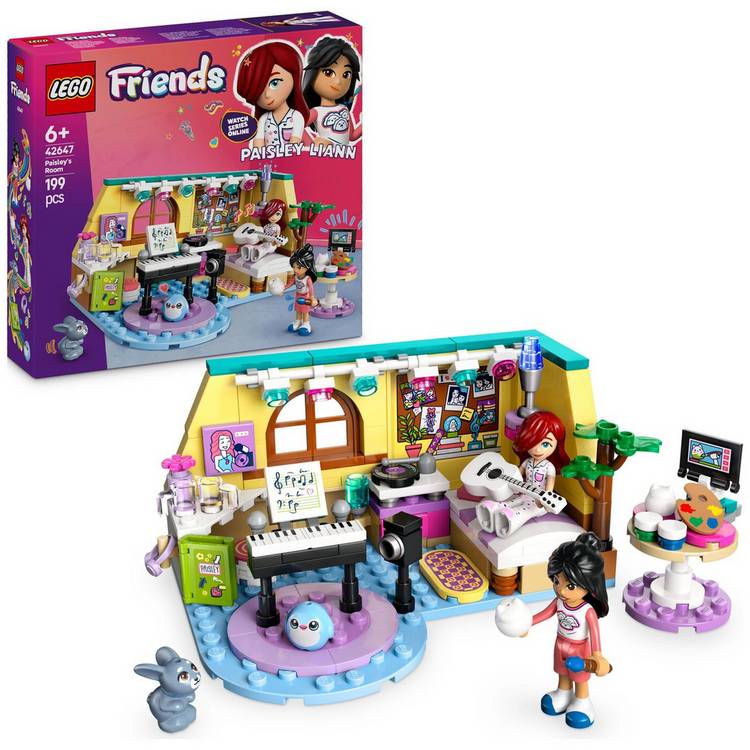 LEGO Friends Paisley's Room Set with Toy Instruments 42647 0