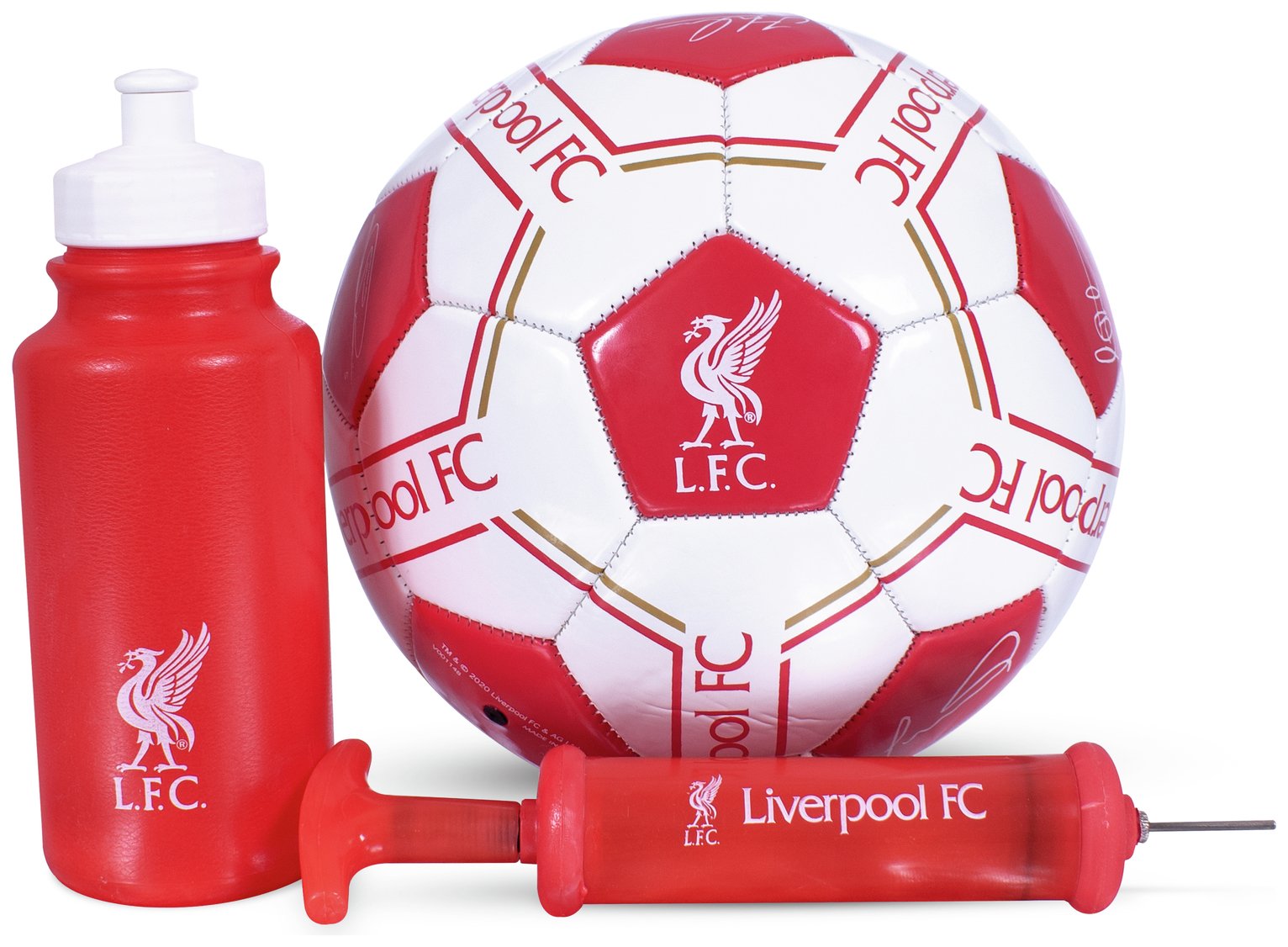 Liverpool FC Size 5 Football and Signature Gift Set