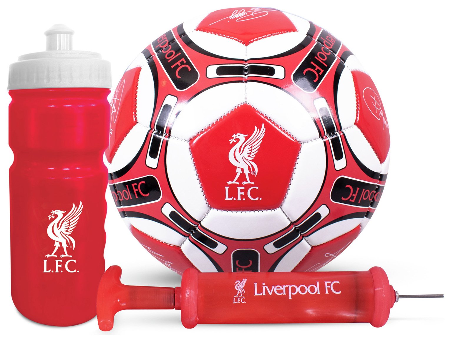 Liverpool FC Size 5 Football and Signature Gift Set