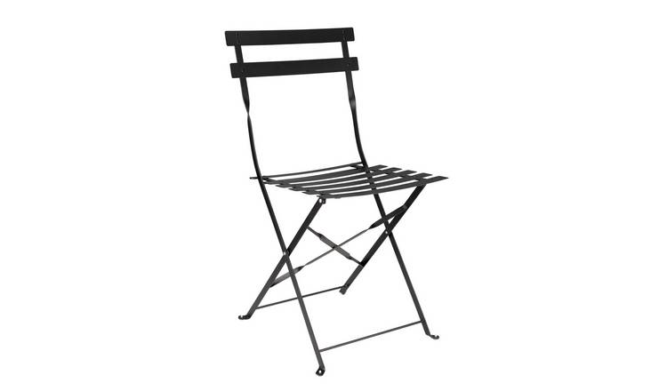 Buy Argos Home Eve Metal Garden Chair Black Garden Chairs