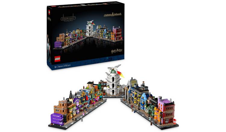 LEGO Harry Potter Diagon Alley Wizarding Shops Set 76444