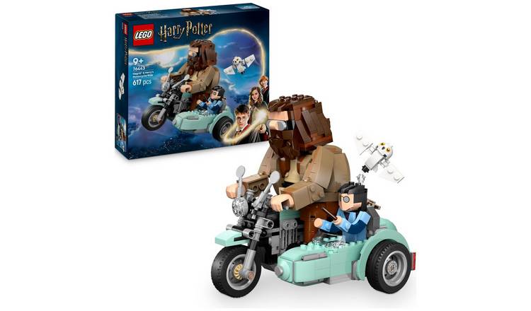 LEGO Harry Potter Hagrid & Harry's Motorcycle Ride Toy 76443