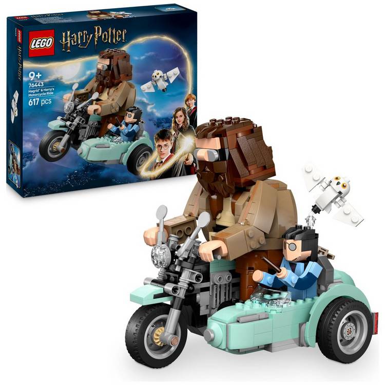 LEGO Harry Potter Hagrid & Harry's Motorcycle Ride Toy 76443 0