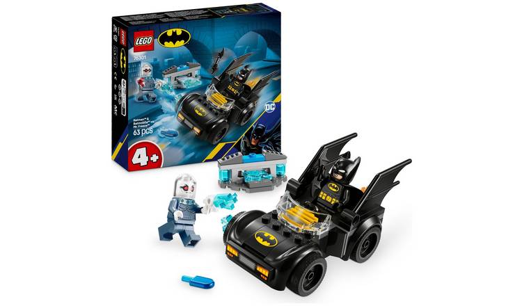 LEGO DC Batman & Batmobile vs. Mr. Freeze Car Toy Set 76301