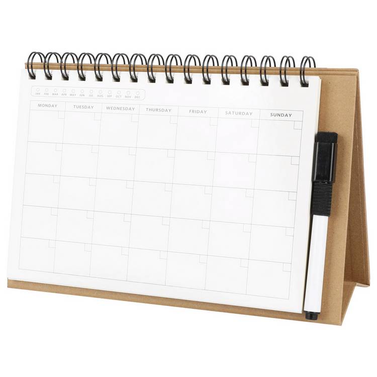 Home A5 Whiteboard Desk Planner Notebook 0