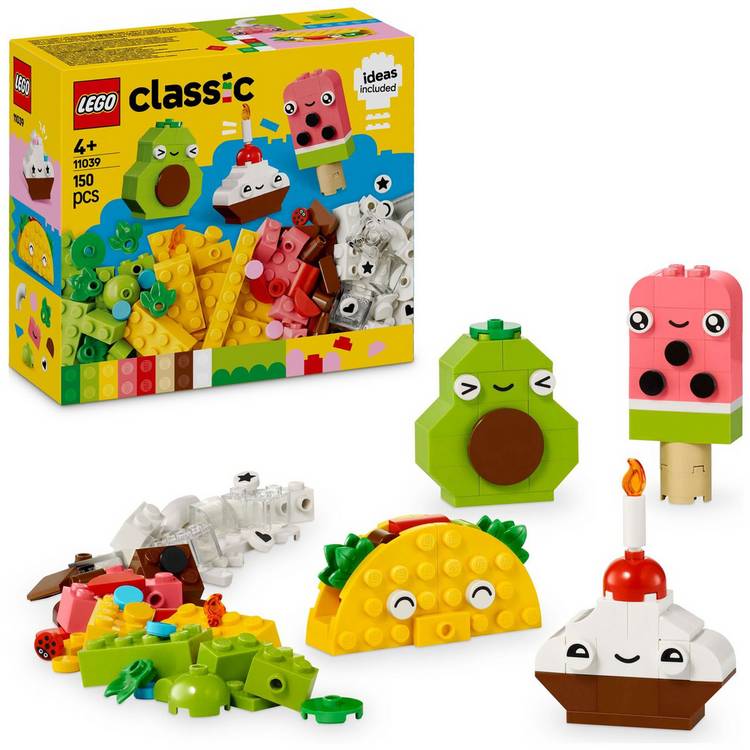 LEGO Classic Creative Food Friends Building Toy Set 11039 0