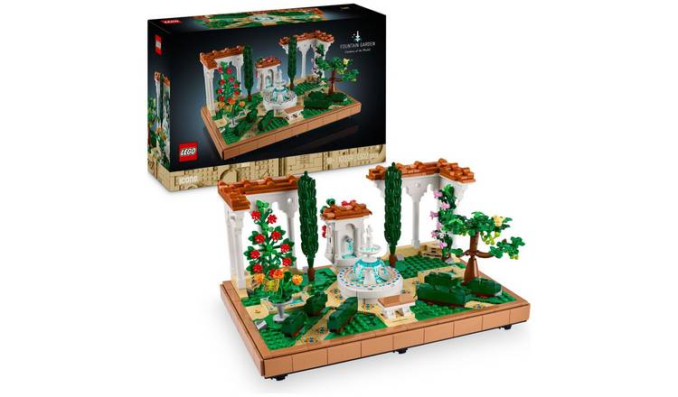 LEGO Icons Fountain Garden Home Decor Set for Adults 10359