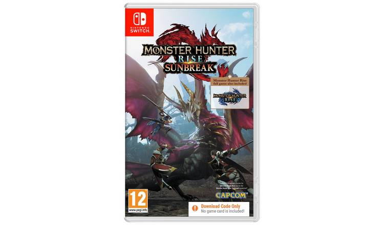 Monster Hunter Rise + Sunbreak Nintendo Switch Game