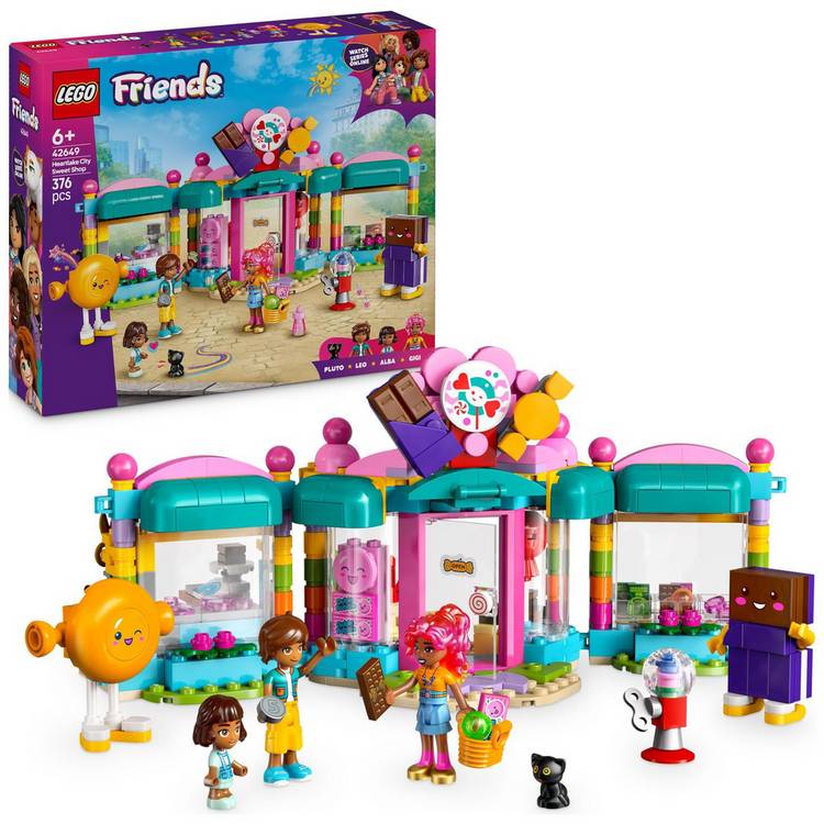 LEGO Friends Heartlake City Sweet Shop Role-Play Toy 42649 0