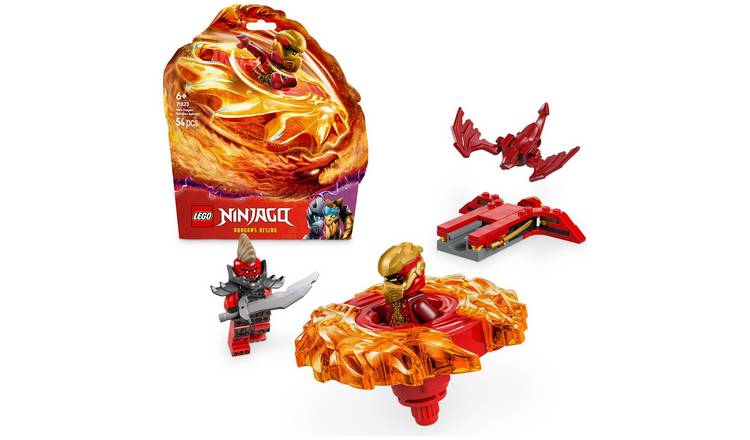 LEGO NINJAGO Kai's Dragon Spinjitzu Spinner Toy Set 71823