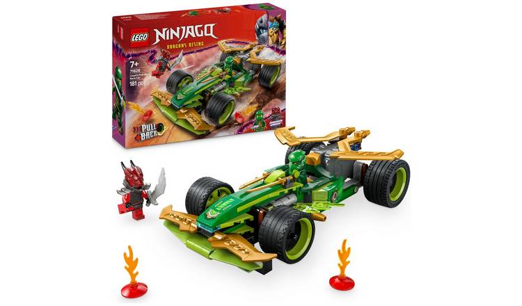 LEGO NINJAGO Lloyd's Pull-Back Race Car Toy, Ninja Set 71828