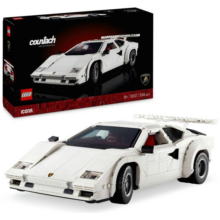 LEGO Icons Lamborghini Countach 5000 Quattrovalvole 10337 0