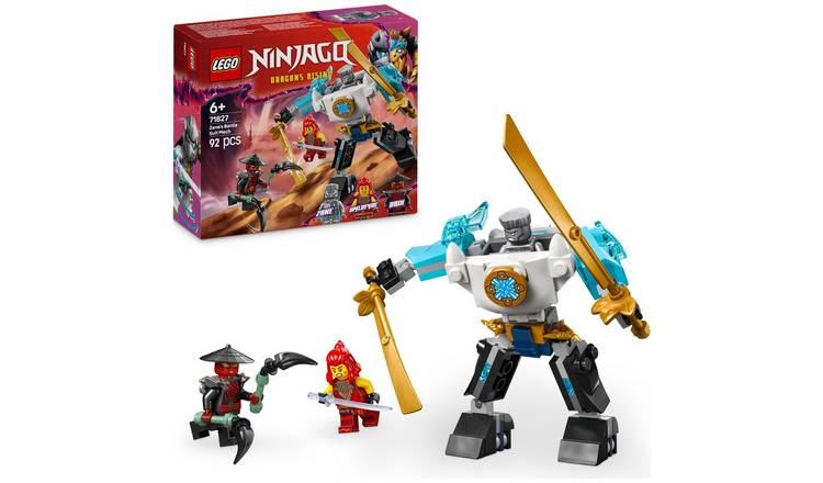 LEGO NINJAGO Zane's Battle Suit Mech Ninja Toy Set 71827