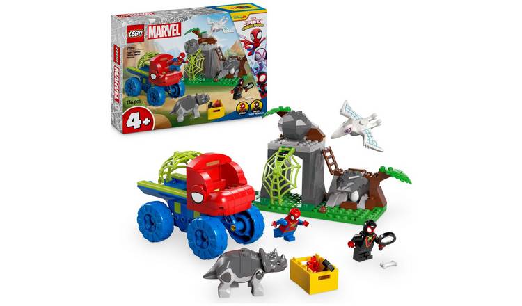 LEGO Marvel Spidey And Friends Dino Crawler Rescue 11199