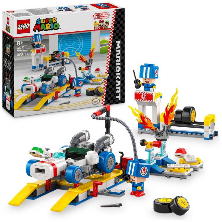 LEGO Super Mario: Mario Kart – Toad's Garage Toy Set 72035 0