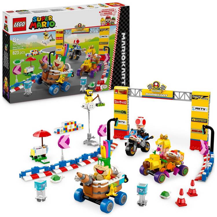 LEGO Super Mario Kart – Baby Peach & Grand Prix Set 72036 0