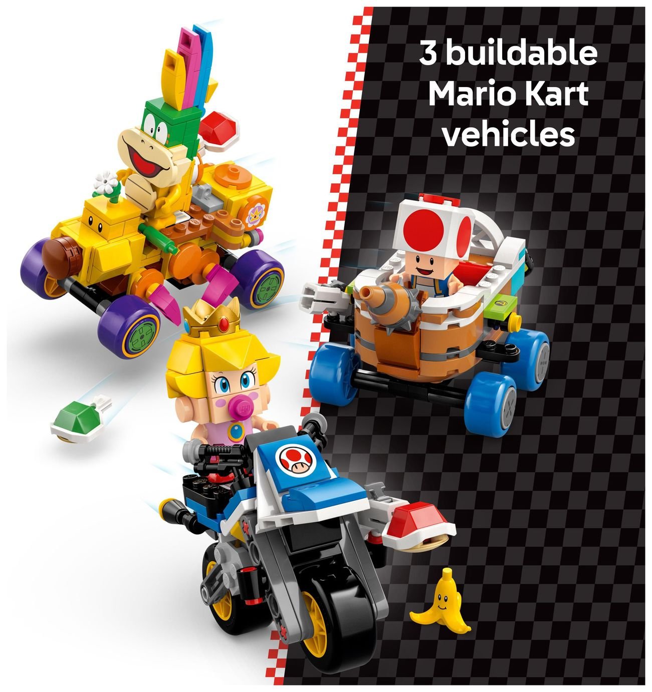 Buy LEGO Super Mario Kart – Baby Peach & Grand Prix Set 72036