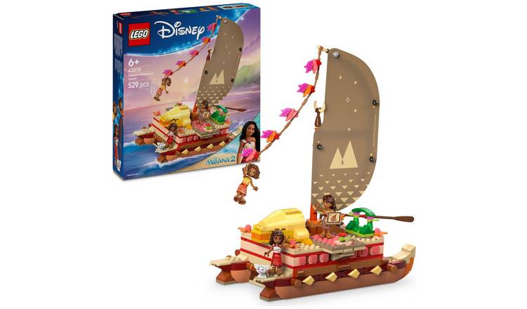 LEGO Disney Princess Moana's Adventure Canoe Set 43270