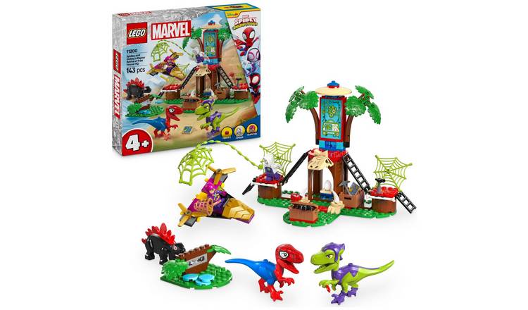 LEGO Marvel Spidey & Gobby's Raptor Battle, Tree House 11200