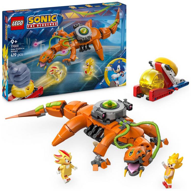 LEGO Sonic the Hedgehog Super Shadow vs. Biolizard Set 77003 0