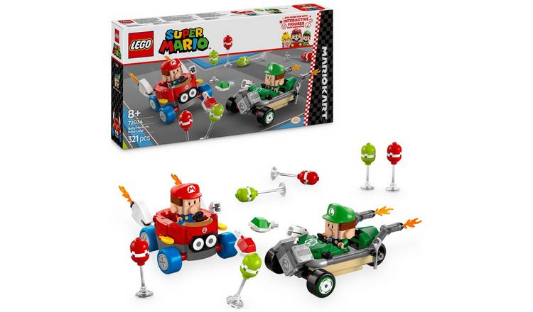 LEGO Super Mario Kart – Baby Mario vs. Baby Luigi 72034