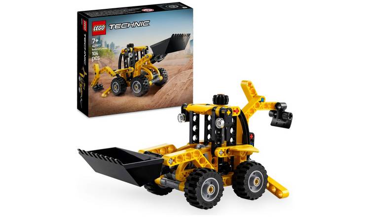 LEGO Technic Backhoe Loader Construction Vehicle Toy 42197