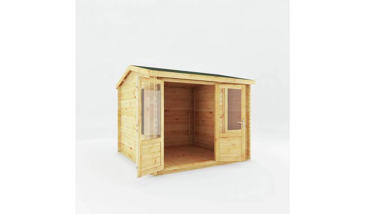 Mercia 3m x 3m Home Office Elite Log Cabin