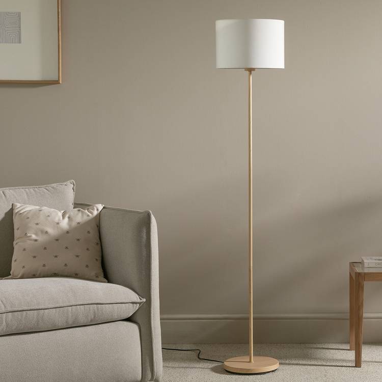 Argos Home Tisa Base Only Floor Lamp - Natural 0