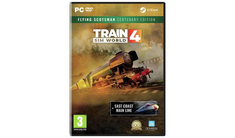 Buy Train Sim World 4 Flying Scotsman Centenary Edition PC Game PC games Argos