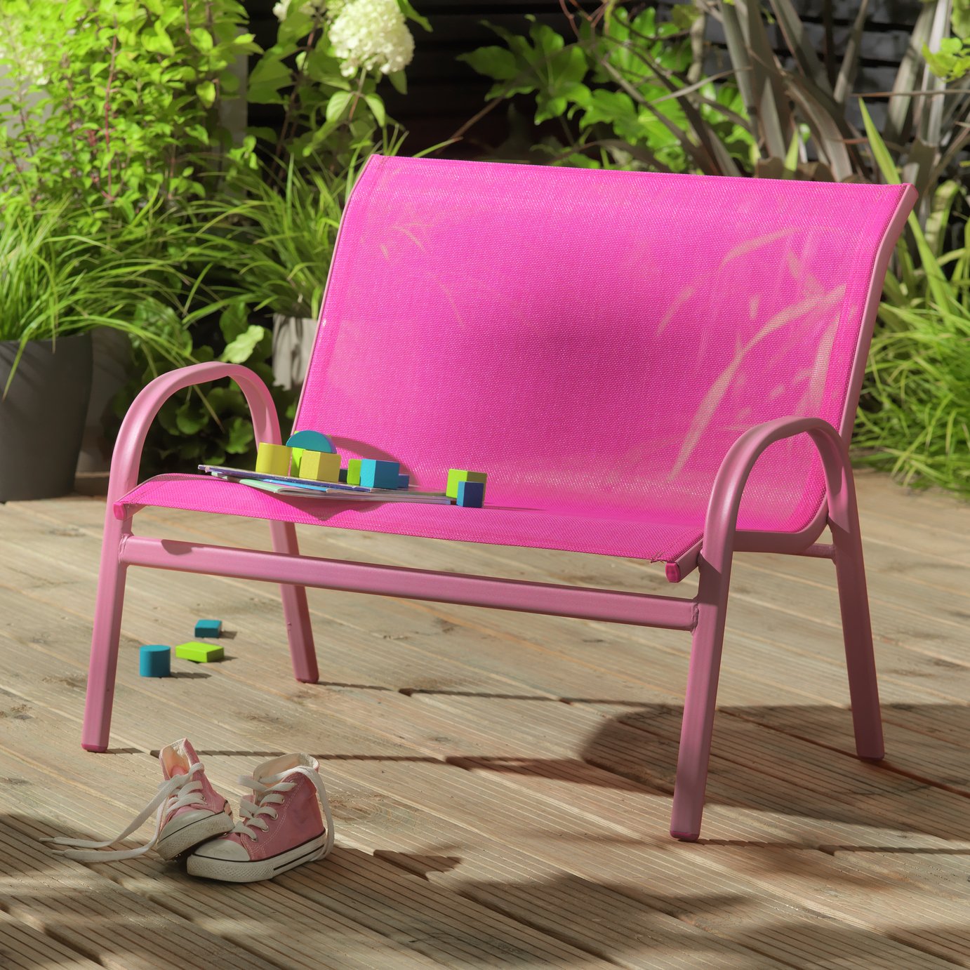 argos childrens garden table and chairs