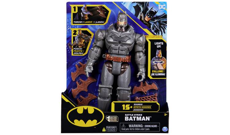 Buy DC Comics Batman 12 Inch - Battle Strike Action Figure | Playsets and  figures | Argos