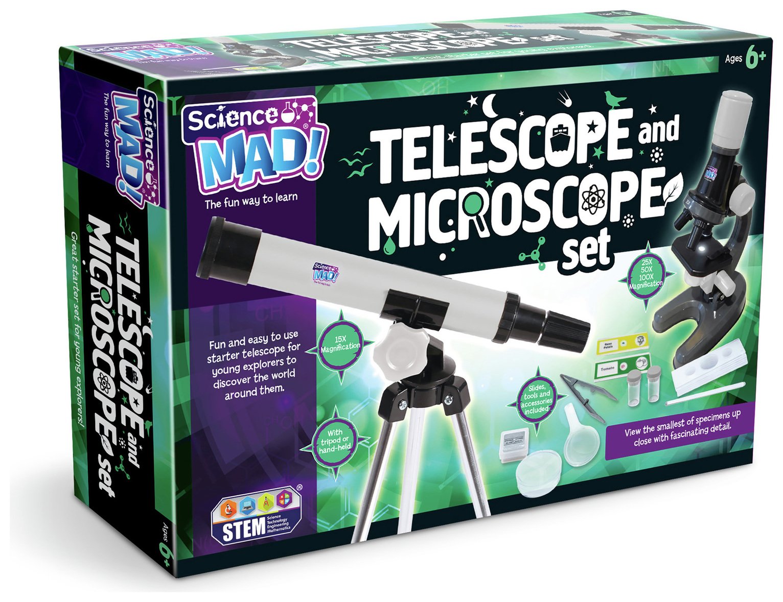 Science Mad Telescope and Microscope