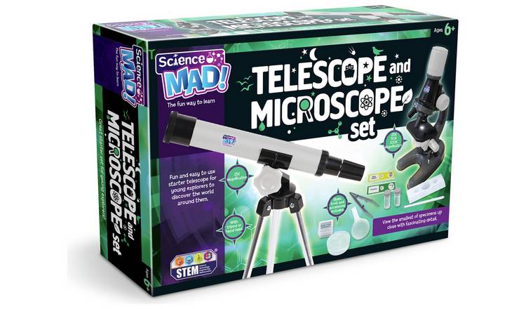 Buy Science Mad Telescope and Microscope Discovery and science toys Argos