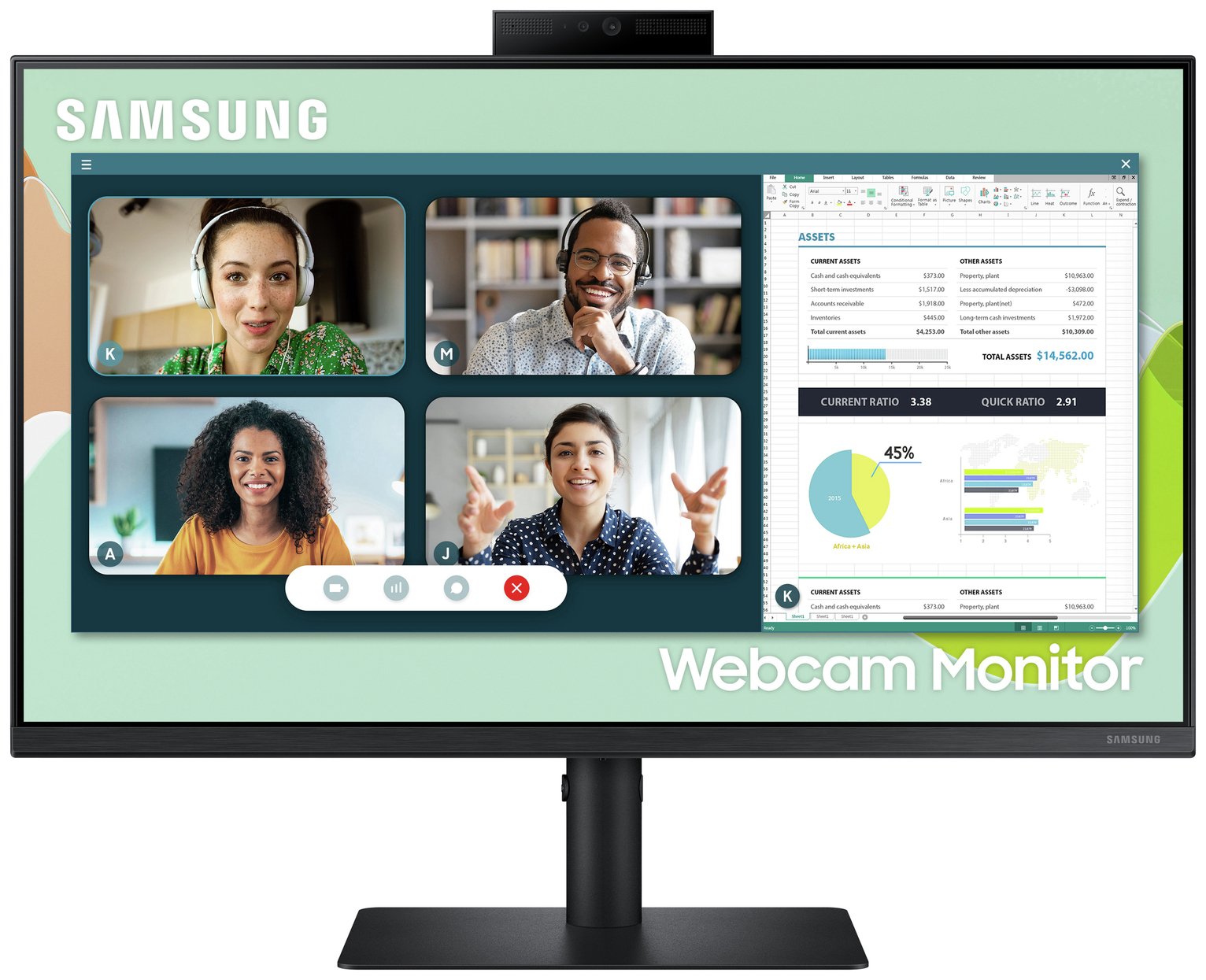 Samsung LS24A400VEUXXU 24 Inch 75Hz FHD Monitor