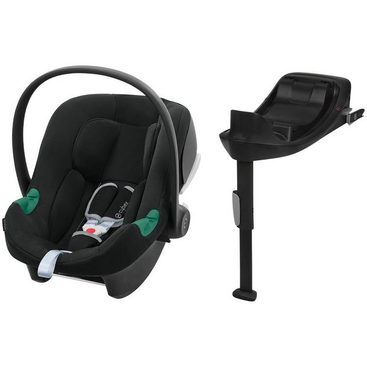 Cybex Aton B2 i-Size & Base One Volcano Black Infant Carrier 0