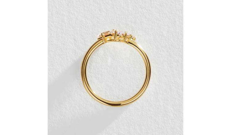 Argos gold clearance plated rings